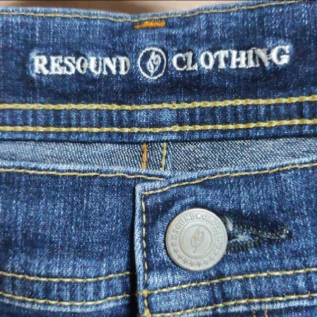 1piu1uguale3(ウノピゥウノウグァーレトレ)のRESOUND CLOTHING BLIND DENIM サイズ3 メンズのパンツ(デニム/ジーンズ)の商品写真