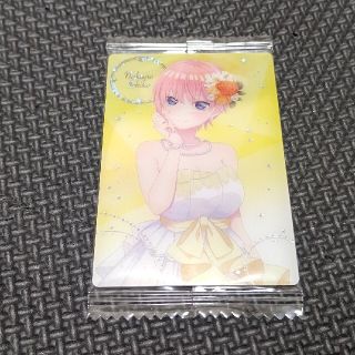 五等分の花嫁 スペシャルチョコウエハース 中野一花(キャラクターグッズ)