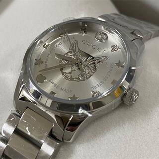 グッチ(Gucci)の新品GUCCIグッチGタイムレスYA126595スモールウォッチ猫キャット腕時計(腕時計)