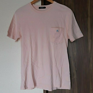 バーバリーブラックレーベル(BURBERRY BLACK LABEL)のバーバリーブラックレーベル　Burberry　Tシャツ　ピンク(Tシャツ/カットソー(半袖/袖なし))