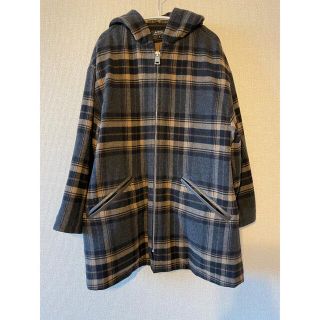 アーペーセー(A.P.C)のa.p.c チェックフードコート(ブルゾン)