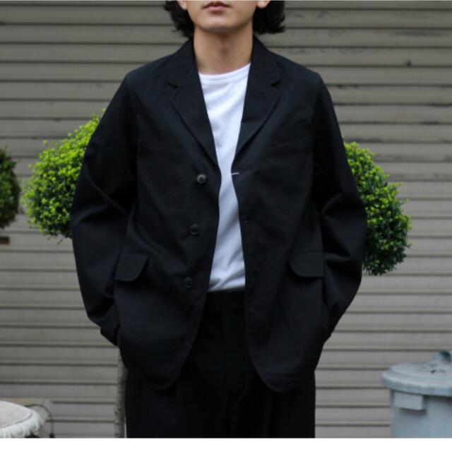 COMOLI(コモリ)の18AW comoli ウールギャバ セットアップ ネイビー  メンズのジャケット/アウター(テーラードジャケット)の商品写真