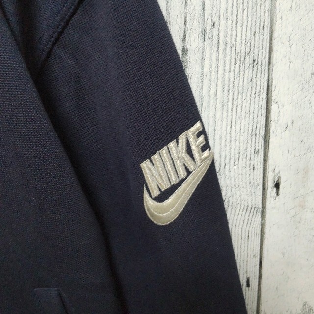 NIKE(ナイキ)のNIKE ナイキ 90S 銀タグ　ロゴ刺繍 フルジップ トラックジャケット メンズのトップス(ジャージ)の商品写真