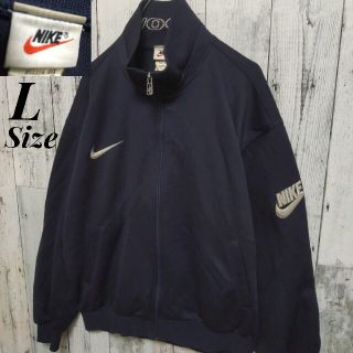 ナイキ 90s 銀タグ オールドジャージ セットアップ MネイビーNIKE