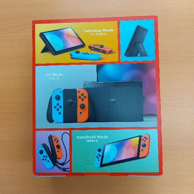 Nintendo Switch(ニンテンドースイッチ)の新品 Nintendo Switch 有機ELモデル ネオンブルー/ネオンレッド エンタメ/ホビーのゲームソフト/ゲーム機本体(家庭用ゲーム機本体)の商品写真
