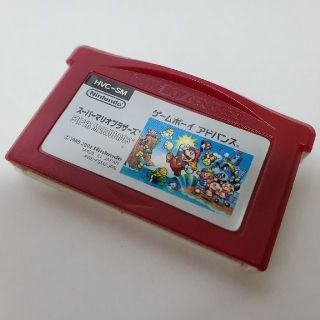 ニンテンドウ(任天堂)のGBA ゲームボーイアドバンス スーパーマリオブラザーズ(携帯用ゲームソフト)