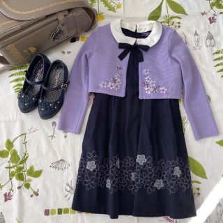 ANNA SUI mini  フォーマル　ワンピース　ジャケット　女の子　入学式