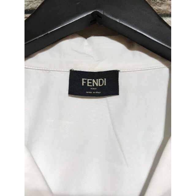 FENDI フェンディ★プリントデザインロゴ半袖シャツ