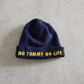 トミーヒルフィガー(TOMMY HILFIGER)のトミーフィルフィガー　ニューエラ　コラボ　ニットキャップ(ニット帽/ビーニー)