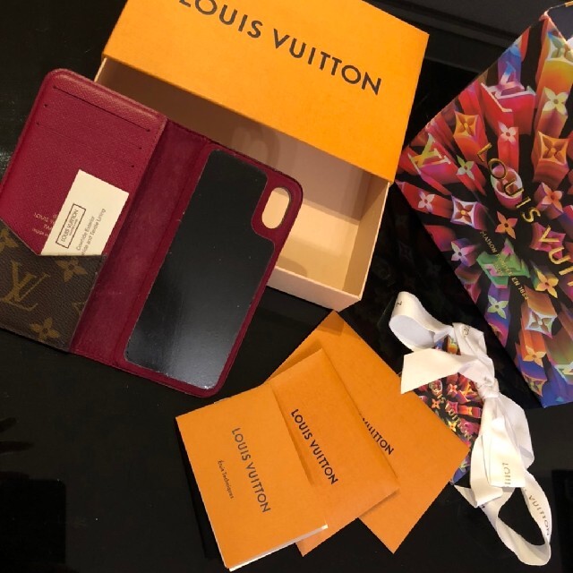 LOUIS VUITTON(ルイヴィトン)のルイヴィトン　iPhoneケース(iPhoneX) スマホ/家電/カメラのスマホアクセサリー(iPhoneケース)の商品写真