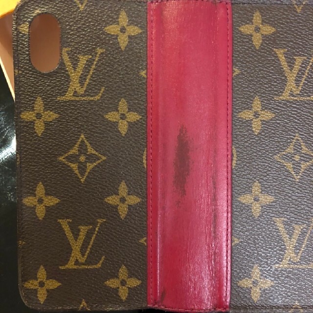 LOUIS VUITTON(ルイヴィトン)のルイヴィトン　iPhoneケース(iPhoneX) スマホ/家電/カメラのスマホアクセサリー(iPhoneケース)の商品写真