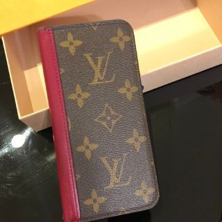 ルイヴィトン(LOUIS VUITTON)のルイヴィトン　iPhoneケース(iPhoneX)(iPhoneケース)