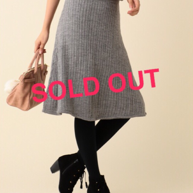 anySiS(エニィスィス)の♡新品タグ付き♡anySiS ニットスカート レディースのスカート(ひざ丈スカート)の商品写真