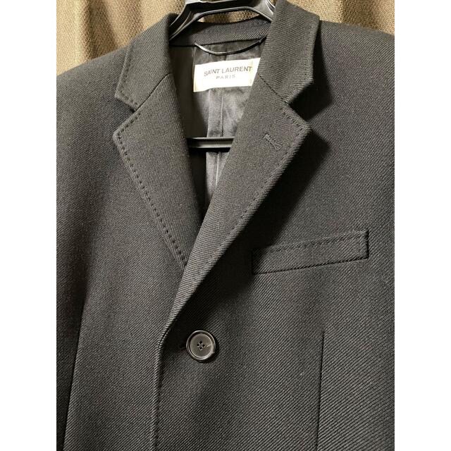 在庫一掃】 Saint エディスリマン ロングチェスターコート 46 16AW