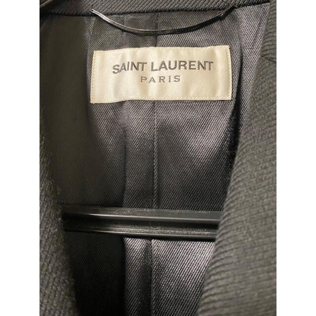 Saint Laurent(サンローラン)のサンローラン 16AW ロングチェスターコート　46 エディスリマン メンズのジャケット/アウター(チェスターコート)の商品写真