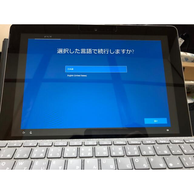 Microsoft(マイクロソフト)のsurface go SSD:128GB メモリ:8GB スマホ/家電/カメラのPC/タブレット(タブレット)の商品写真