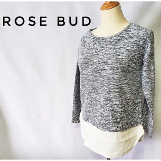 ローズバッド(ROSE BUD)のROSE BUD ローズバッド ニット チュニック♪(ニット/セーター)