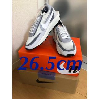 ナイキ(NIKE)の【新品/未使用品】Nike sacai LD WAFFLE WHITE(スニーカー)