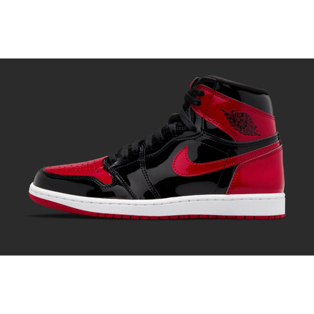 NIKE AJ1 RETRO HIGH OG PATENT BRED【27.5】