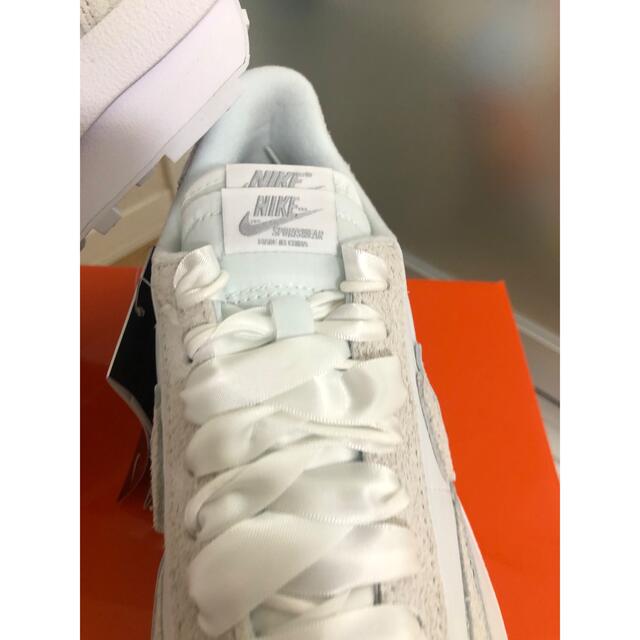 新品/未使用SACAI×NIKE LD WAFFLE TRIPLE WHITEスニーカー