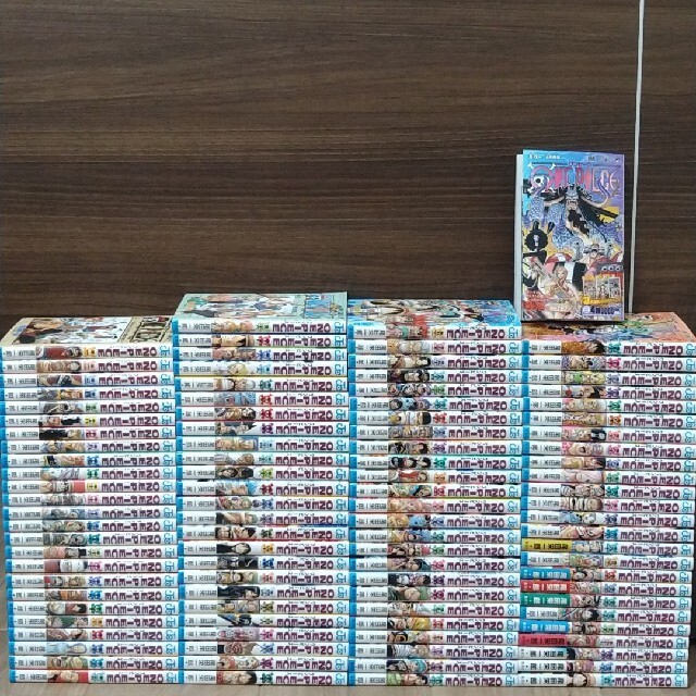 1〜101巻 ワンピースONE PIECE 人気漫画 全巻　抜け巻なし