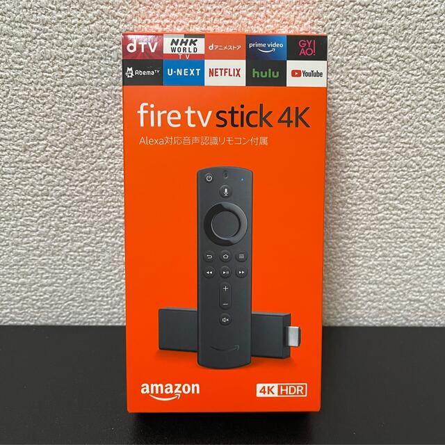 Fire TV Stick 4K Alexa対応音声認識リモコン付 スマホ/家電/カメラのテレビ/映像機器(その他)の商品写真