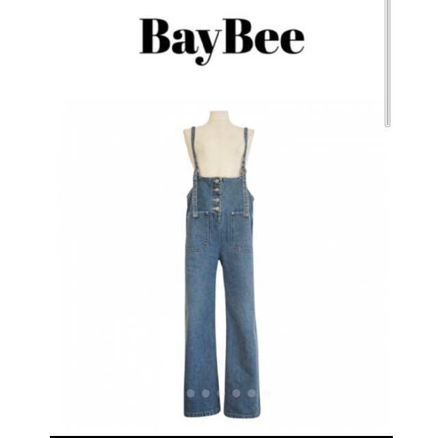 baybee button design denim salopette-