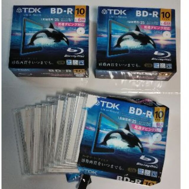 TDK(ティーディーケイ)のTDK　ブルーレイディスク　28枚 エンタメ/ホビーのDVD/ブルーレイ(その他)の商品写真