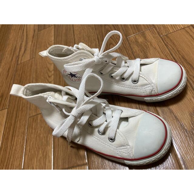 CONVERSE(コンバース)のコンバース　キッズ　ハイカット　18.0cm キッズ/ベビー/マタニティのキッズ靴/シューズ(15cm~)(スニーカー)の商品写真