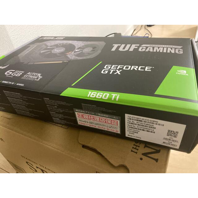 グラボ asus gtx 1660tiPC/タブレット