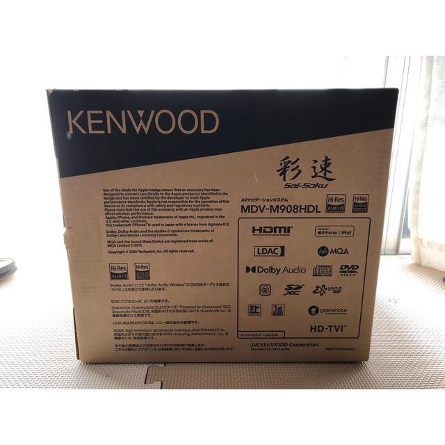 KENWOOD(ケンウッド)のKENWOOD　MDV-M908HDL 9インチ 自動車/バイクの自動車(カーナビ/カーテレビ)の商品写真