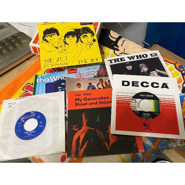 THE WHO ザ・フー シングルボックス 12枚組 輸入盤 BOXセット