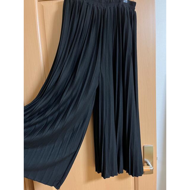 SHOO・LA・RUE(シューラルー)のシューラルー プリーツ ワイド スカートパンツ レディースのパンツ(カジュアルパンツ)の商品写真