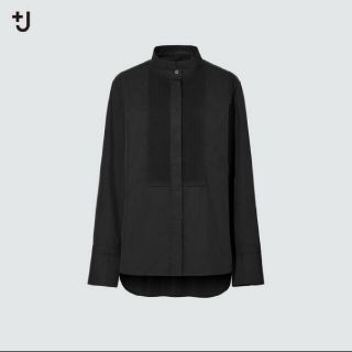 ユニクロ(UNIQLO)のユニクロ　＋J　スーピマコットンタックシャツ(シャツ/ブラウス(長袖/七分))