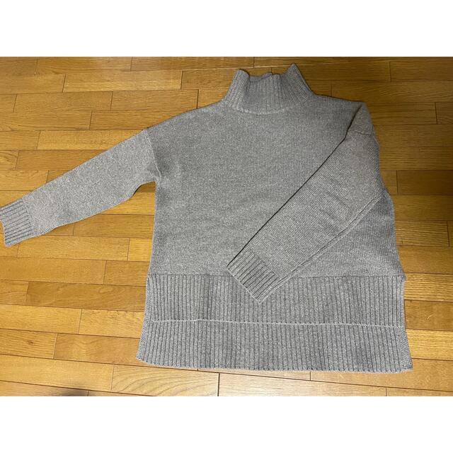 L'Appartement DEUXIEME CLASSE(アパルトモンドゥーズィエムクラス)のBack Long Knit レディースのトップス(ニット/セーター)の商品写真