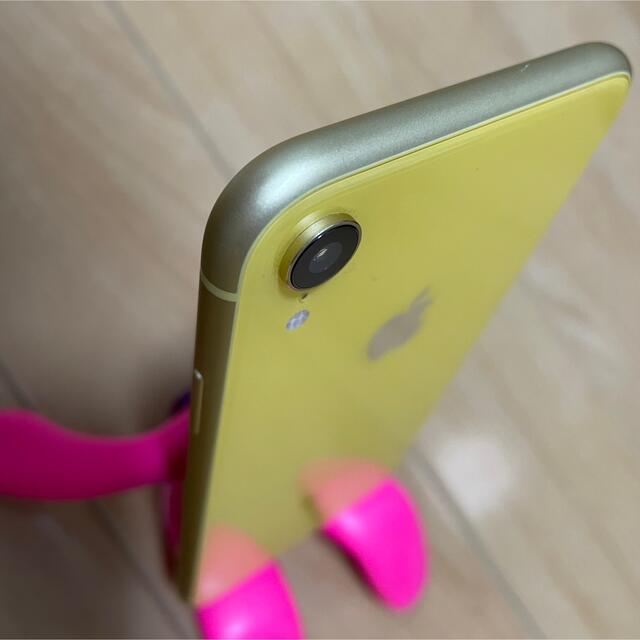 極美品】iPhone XR 64GB イエロー SIMフリー 本体のみ 極美品】iPhone XR 64GB イエロー SIMフリー 本体のみ