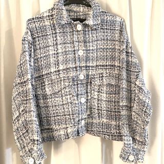 ザラ(ZARA)のZARA ツイード アウター(その他)