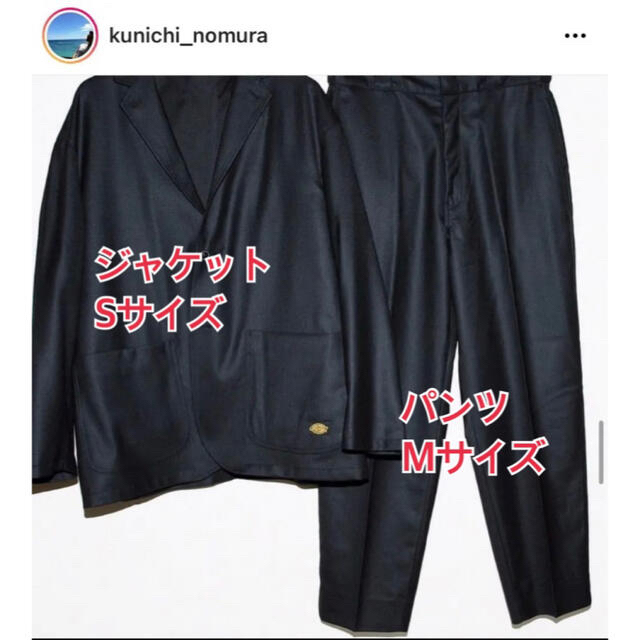 BEAMS(ビームス)の【初期版】BEAMS DICKIES TRIPSTER セットアップ 黒 メンズのスーツ(セットアップ)の商品写真