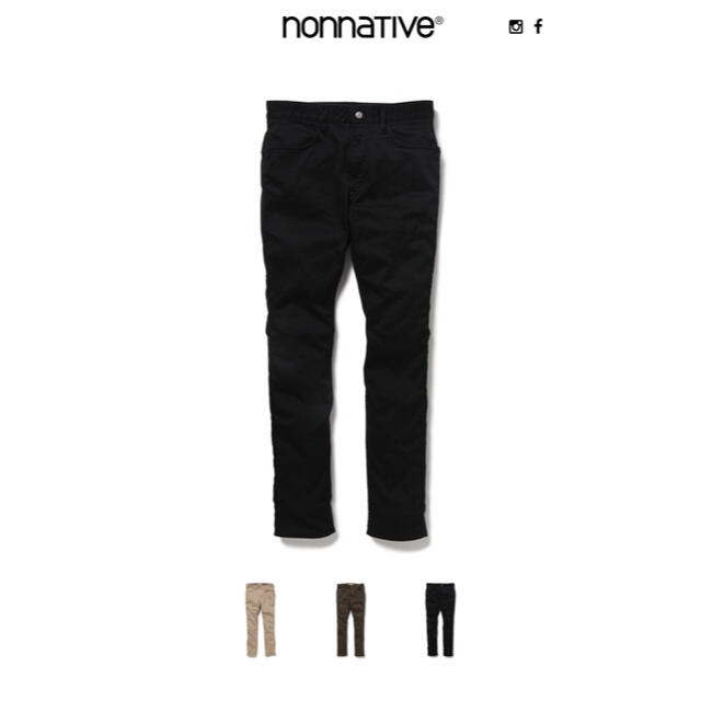 nonnative(ノンネイティブ)のノンネイティブ　パンツ メンズのパンツ(チノパン)の商品写真