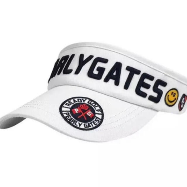 PEARLY GATES(パーリーゲイツ)のパーリィーゲイツ🧢サンバイザー レディースの帽子(その他)の商品写真