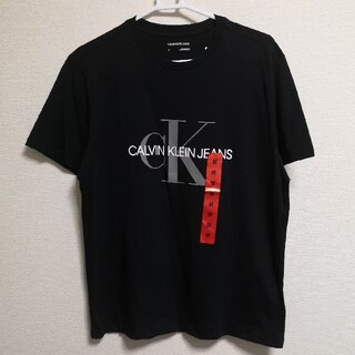 カルバンクライン(Calvin Klein)のまさぞう様専用カルバン・クライン Ｔシャツ 黒 Mサイズ 新品未使用品です。(Tシャツ/カットソー(半袖/袖なし))
