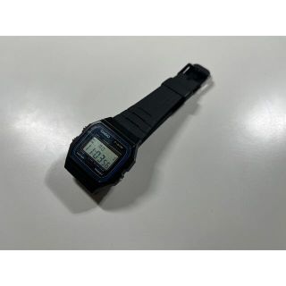 カシオ(CASIO)のチープカシオ　黒(腕時計(デジタル))