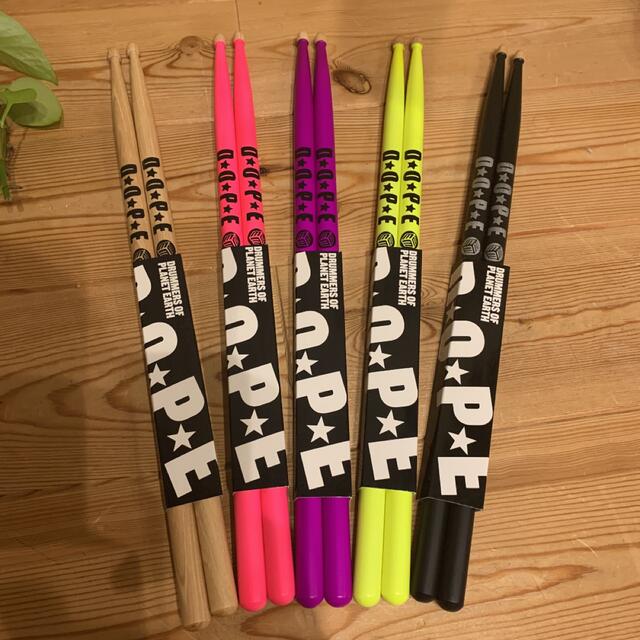 DOPE STICKZ ドラム スティック 5A 5ペア 10本 楽器のドラム(スティック)の商品写真