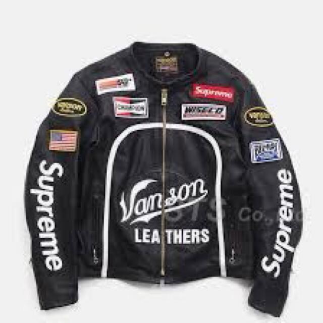 Supreme Vanson Leather Star Jacket 求