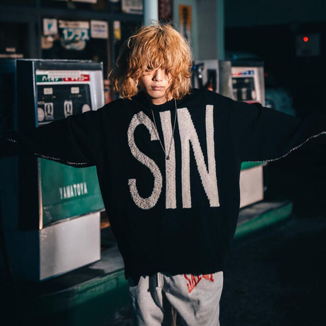 SAINT MICHAEL VLONE WOOL SWEATER