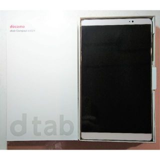 エヌティティドコモ(NTTdocomo)の【美品】docomo dtab d-02H(タブレット)