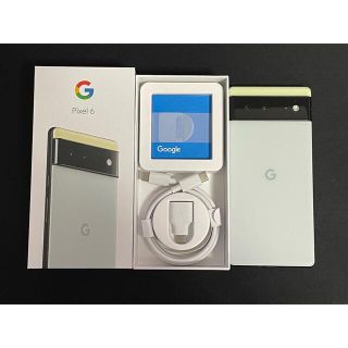 グーグルピクセル(Google Pixel)のGoogle Pixel 6 Sorta Seafoam 128GB(スマートフォン本体)