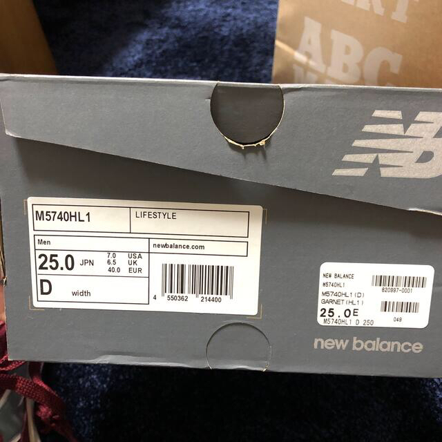 New Balance(ニューバランス)のNEW BALANCE👟5740新品未使用✨25㌢ レディースの靴/シューズ(スニーカー)の商品写真