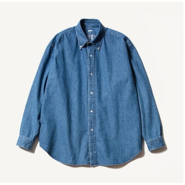 COMOLI(コモリ)のA.PRESSE アプレッセ BD Denim Shirt サイズ3 メンズのトップス(シャツ)の商品写真