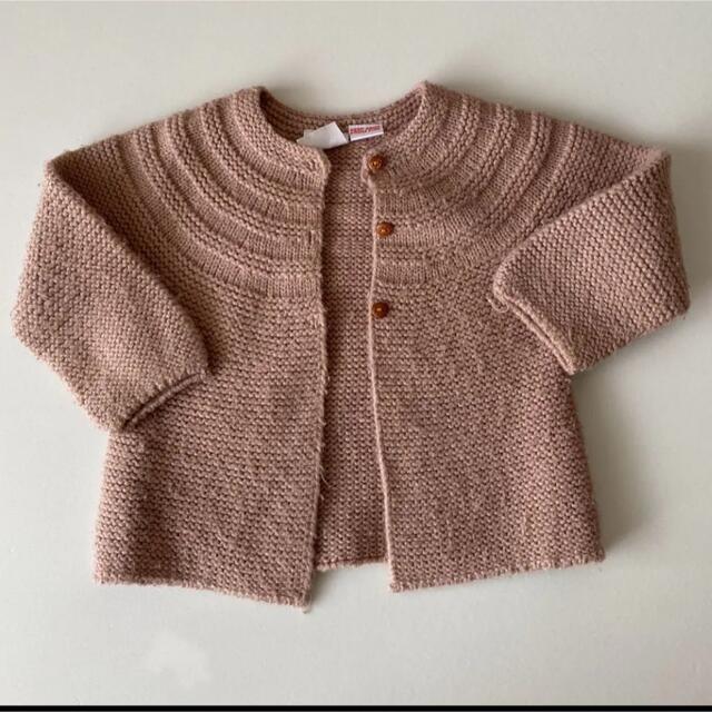 ZARA KIDS(ザラキッズ)のザラベビー　カーディガン キッズ/ベビー/マタニティのベビー服(~85cm)(カーディガン/ボレロ)の商品写真